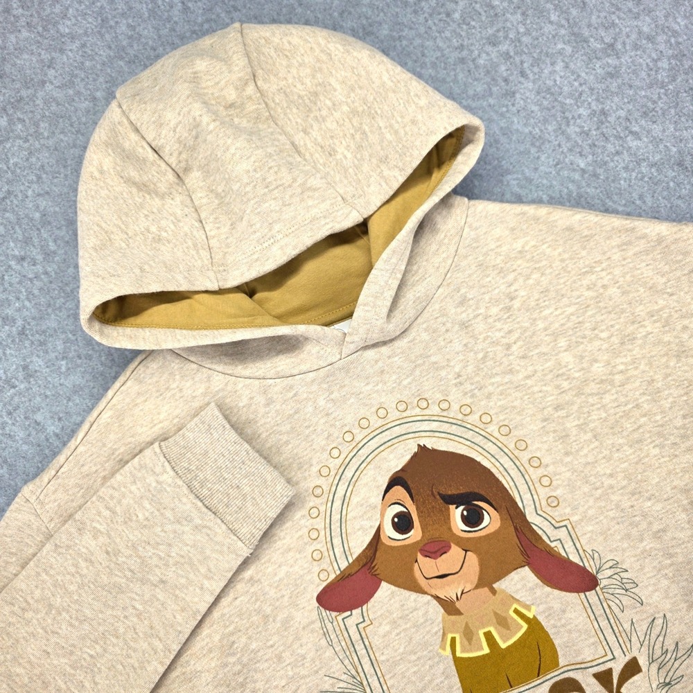 Disney Wish Movie Hoodie Kids Large Speak‎ Your Mind Rabbit Graphic Sweatshirt